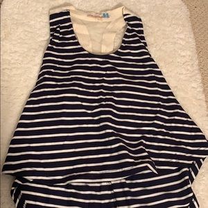 Blue and white vintage Havana shirt